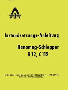 Werkstatthandbuch Hanomag R12 C112 - Bild 1 von 2