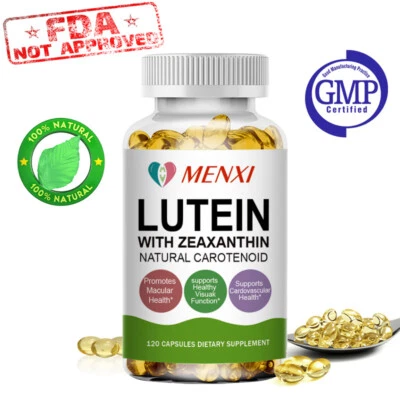 36000mg Eye Vitamins with Lutein and Zeaxanthin - Premium Eye Protection Formula - Image 1 of 4