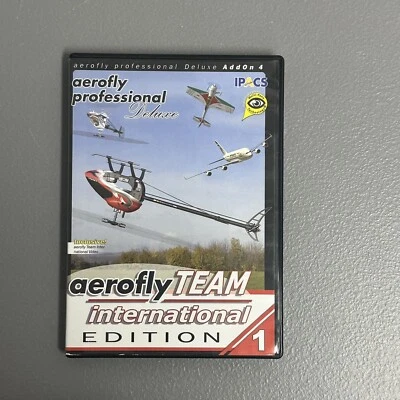 Ikarus Aerofly aerofly professional Deluxe Addon 4 TEAM Int Edition Dvd ROM - Image 1 of 3