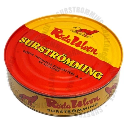 RODA ULVEN Röda Ulven Surstromming the most delicious Swedish dish for true gourmets, 300g