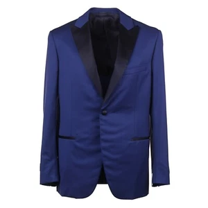 Belvest Royal Blue Lightweight Super 150s Wool Tuxedo 40R (Eu 50) Suit NWT - Picture 1 of 11
