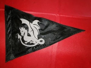 Custom triangle DRAGON Replacement FLAG ATV UTV Recumbent Trike Bicycle Trailer - Picture 1 of 6