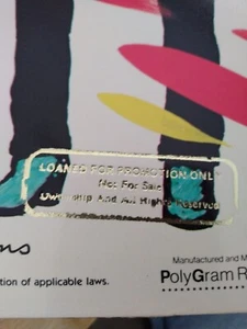 Kiss Gold Stamp Promo w/ Hype - Asylum - Mercury Records 826 099 1M 1 1985 - Picture 1 of 11