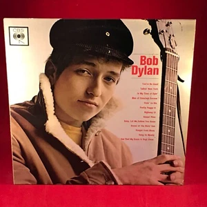 BOB DYLAN Bob Dylan 1968 UK issue of the 1962 vinyl LP debut stereo Highway 51 - Picture 1 of 4