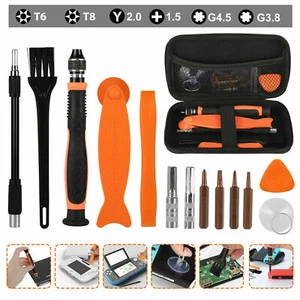 14pcs Screwdriver Repair Full Tools Kit Set for Nintendo Switch Wii N64 SNES NGC - Picture 1 of 7