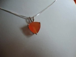 Colgante de Plata Con Cornalina Rojo - Imagen 1 de 1