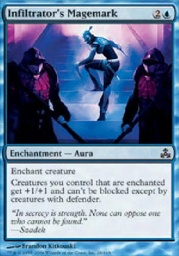 INFILTRATOR'S MAGEMARK Guildpact MTG Magic the Gathering Cards DJMagic - Image 1 of 1