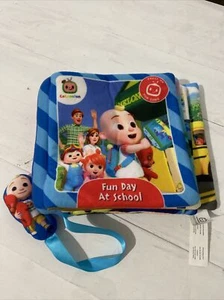 CoComelon Fun Day At School Soft Plush Interactive Musical Book - Picture 1 of 8