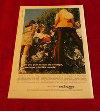 vintage triumph motorcycles for sale ebay