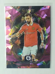 Bruno Fernandes 2022-23 Select EPL MANCHESTER UNITED Pink Ice - Picture 1 of 2
