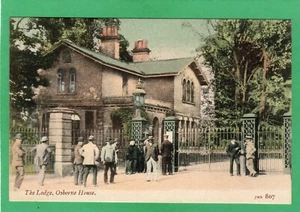 The Lodge Osborne House IOW pc unused JWS J Welch AE81 - Bild 1 von 2