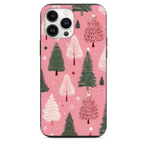 Pink Winter Wonderland Phone Case for iPhone 7 8 X XS XR SE 11 12 13 14 Pro Max - Picture 1 of 31
