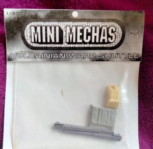 PNT Mini Mechas 1:537 Star Trek Vulcainian Warp Shuttle Resina Modelo Kit #6003 04 - Imagen 1 de 5