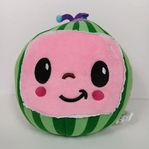 Cocomelon - Watermellon Baby Logo Plush Doll w/ Suction Cup - 6" - Picture 1 of 6