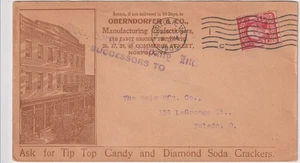 1905 Norfolk Va #319 full frnt advt OBERNDORFER & CO MFG Confectioners (K29) - Picture 1 of 2