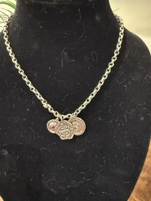 WAXING  POETIC STERLING SILVER NECKLACE - Image 1 of 4