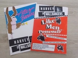 Harvey & The Wallbangers - Allez Bananas & Like Men Possessed - Tour Programmes - Picture 1 of 4