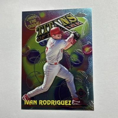 2000 Topps Chrome - Own the Game Ivan Rodriguez #OTG23 - Image 1 of 3