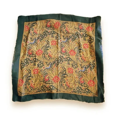 Vintage NWT Scarf Charter Club Yacht Classic Red and Black 29”x29” Square - Image 1 of 4