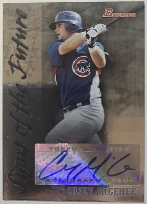 2007 #sof-cm Casey Mcgehee Autograph Bowman Signs of The Future Cubs Baseball - Image 1 of 2