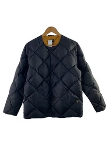 Black Nylon Down Jacket CMF1702-J02C for Comfy Outdoor Wear - Picture 1 of 6