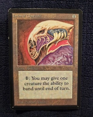 MTG Beta Helm Of Chatzuk EX - Image 1 of 2