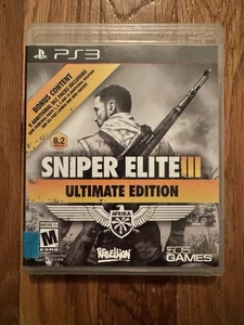 Sniper Elite III -- Ultimate Edition (Sony PlayStation 3, 2015). CIB. Probado - Imagen 1 de 3