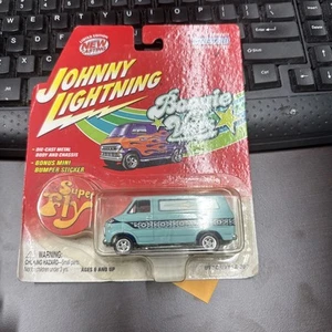 Johnny Lighting Biggie Vans Fly Super 1976 Chevy G-20 Card Shows Minor Wear - Picture 1 of 12