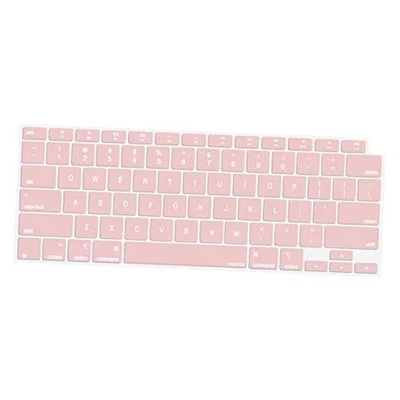  Keyboard Cover Compatible with MacBook Air 13 inch 2022 2021 2020 Rose Quartz - Image 1 of 4