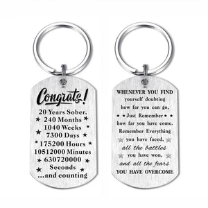 Laluminter 20 Years Sobriety Gifts for Women Men, Twenty Yrs Sober Anniversar... - Picture 1 of 6