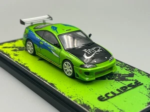Brian's Mitsubishi Eclipse GSX The Fast and the Furious 1/64 scale with display - Picture 1 of 13