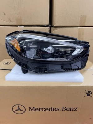 🔥¡NUEVO! 22-25 MERCEDES C300 C43 C63 AMG PASAJERO DERECHO DIGITAL LED FARO OEM Foto 1 de 4