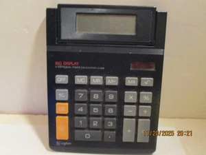 CALCULADORA DE DOS DÍGITOS LOGTACH BIG DISPLAY. LC-848. - Imagen 1 de 3
