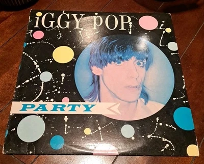 IGGY POP PARTY LP - 1981 Arista UK - SPART 1158 - MINT ViNYL 🍒  - Image 1 of 4