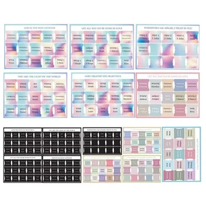 75 Pcs Bible Tabs Unisex Bible Study Colorful Tabs Study Accessories Journaling - Picture 1 of 15
