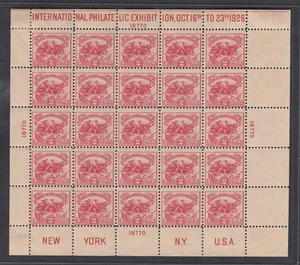 #630 White Plains Sheet (Mint Hinged) Great sheet cv$275.00 - Picture 1 of 2