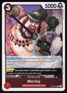 Morley OP05-016 One Piece TCG Foil R NM - Picture 1 of 2