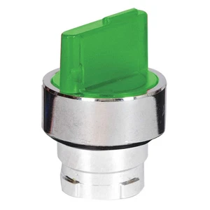 DAYTON 30G292 ShortHandSelectSwtch,Illum,Grn,3Pos,22mm 30G292 - Picture 1 of 1
