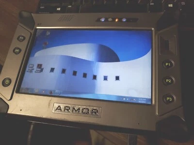 DRS Armor X7 Military Grade Tablet windows 7 40gb ssd Atom 1.66ghz 2gb 32gb SD - Image 1 of 4