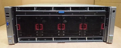 HP Proliant DL580 Gen9 G9 4x E7-4800/8800 v3/v4 48-DIMM 10-Bay 4U CTO Server - Image 1 of 4