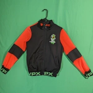 Bang Revolution Energy Mens Full Zip Extra Small Black Orange Mesh VPX Jacket - Picture 1 of 8