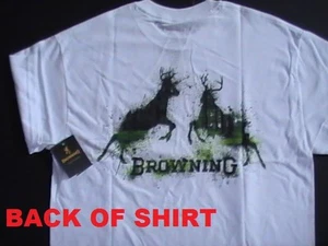 Browning Kurzarm T-Shirt Herren Med T Shirt Browning Buck Mark Neu Mit Etikett - Bild 1 von 5