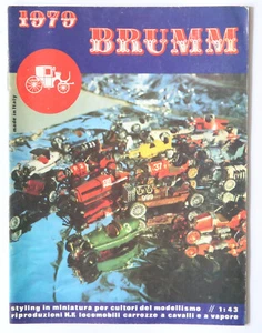 Catalogo modelli pressofusi Brumm 1979 - 24 pagine - Foto 1 di 8