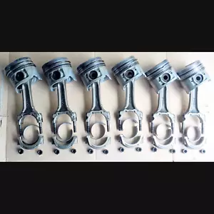 Pistone e biella Nissan Patrol GR e TR 2.8 Td Motore RD28T Pistoni Bielle - Foto 1 di 1