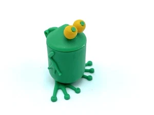 80s KINDER SURPRISE SORPRESA  SPIELZEUG  Animal Frog   BOX WITH CRAYONS # CU5 - Picture 1 of 3