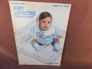 Baby Layettes to Knit & Crochet Leisure Arts Book 125 - Picture 1 of 2