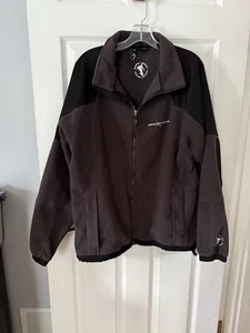 ZeroXposur Mens Steel & Black Fleece Zip Up Jacket Size Large - Picture 1 of 5