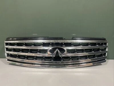 06-07 INFINITI M35 M45 OEM PARACHOQUES DELANTERO PANEL DE MOLDURA SUPERIOR PARRILLA CROMADA Foto 1 de 4