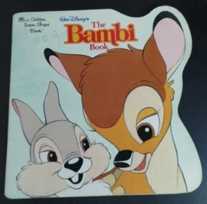 Walt Disney's The Bambi Book A Golden Super Shape Book 1987 tapa blanda - Imagen 1 de 3