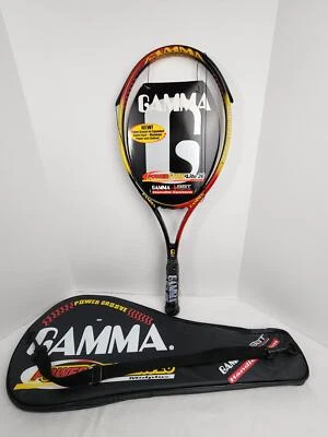 Gamma Power Stick Lite 26 Tennis Racket w/ Cover - 4 3/8, MP, Unstrung, Vintage - Image 1 of 4